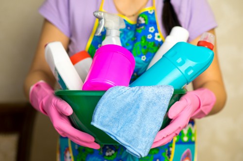 Deep carpet cleaning improving freshness in a living room