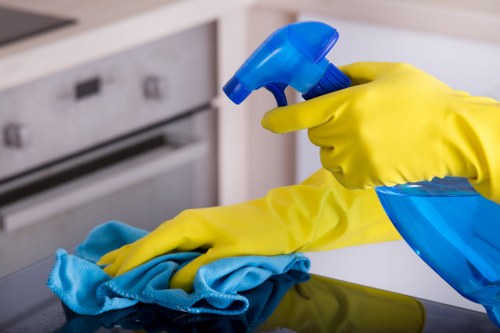 Baking soda used for mattress odor control